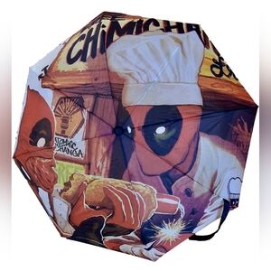 New Deadpool Umbrella with Case